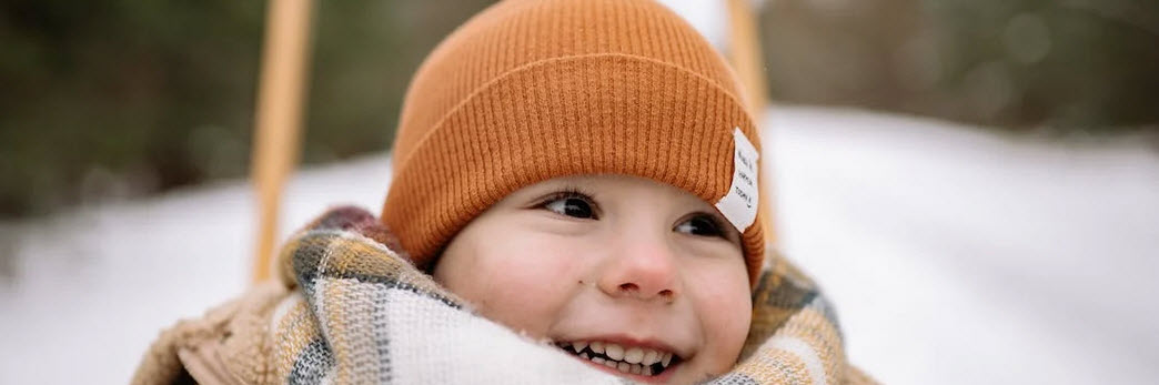 zimowy turban falbanka